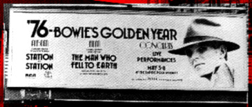 advertisement for album, movie and tour, 1976